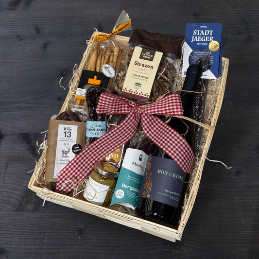 Für Fleischtiger Geschenkkorb gross