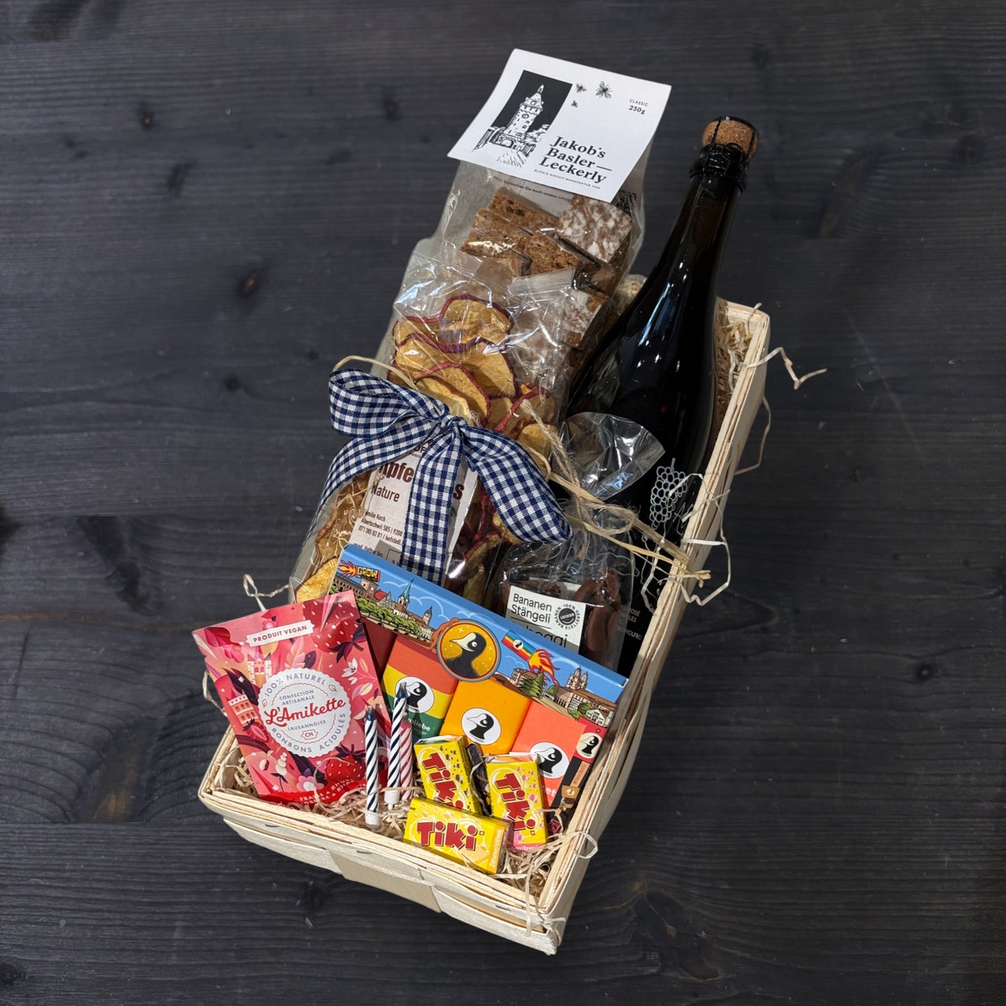 Kindergeburtstag Geschenkkorb mittel