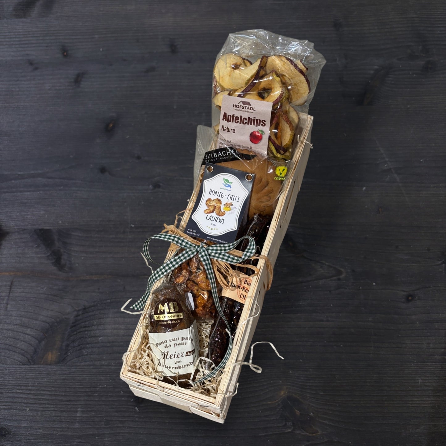 Wanderproviant Geschenkkorb klein